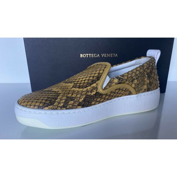 Bottega Veneta Python Skin Platform Sneakers 8.5 US (38.5 Euro) 579405 NIB $870 - Picture 6 of 11